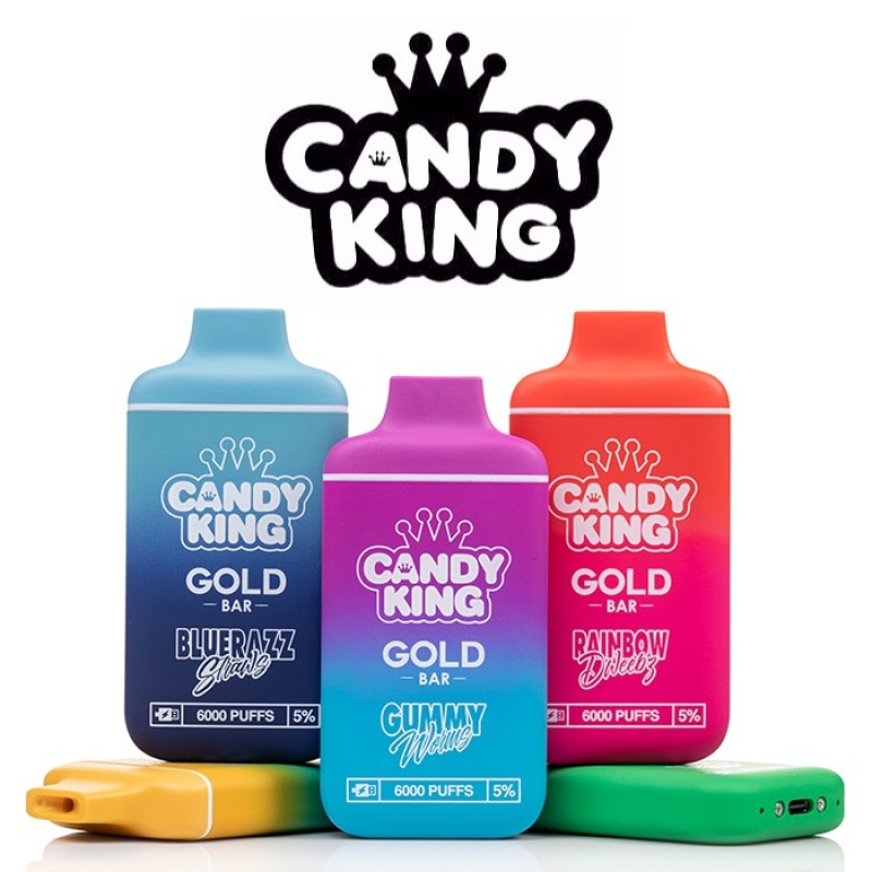 Candy King Gold Bar Disposable 5 candy king air